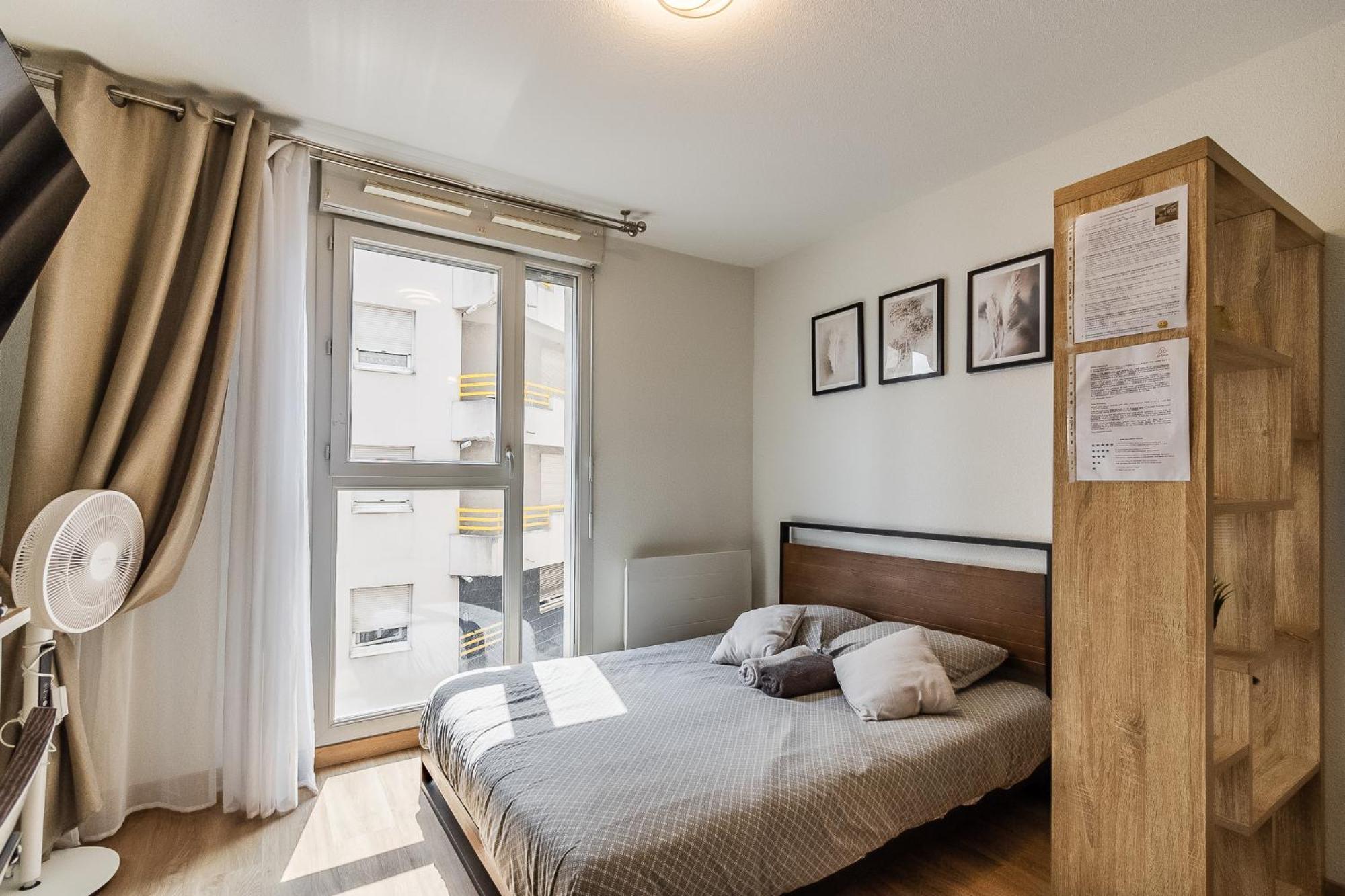 Studio Charpennes - Parking Prive Gratuit Villeurbanne Extérieur photo